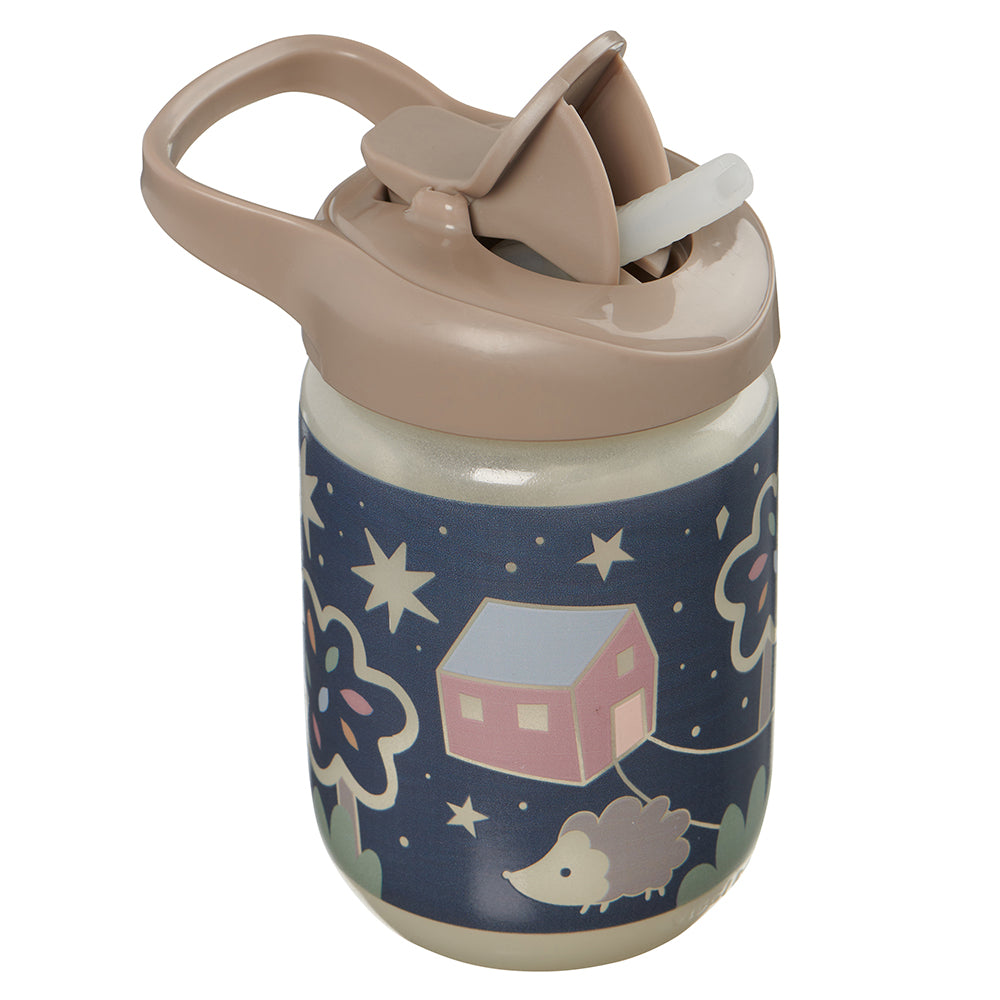 glow in the dark sippy straw 350ml