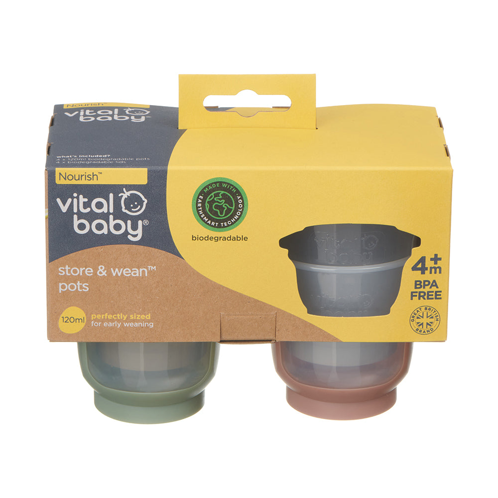 store & wean™ pots 120ml