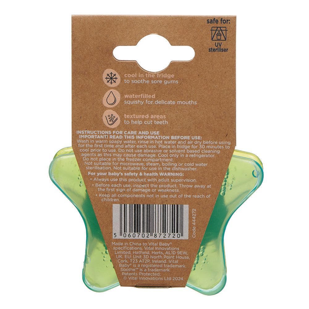 anneaux de dentition en forme d'étoile